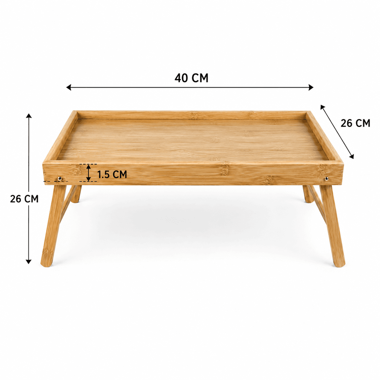 Bamboo Cutting Board with Hanging Ring - 40 cm 8