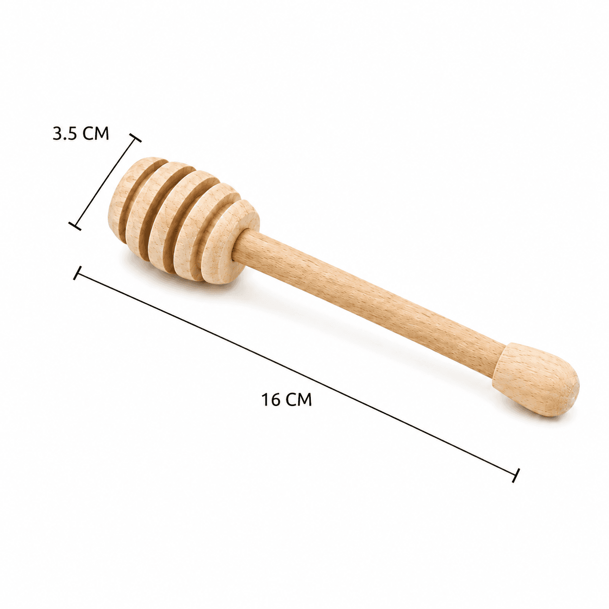 Natural Wooden Honey Dippers with Spiral Grooves for Serving and Drizzling Honey Pack of 4 Pieces – Natural Wood

 8
