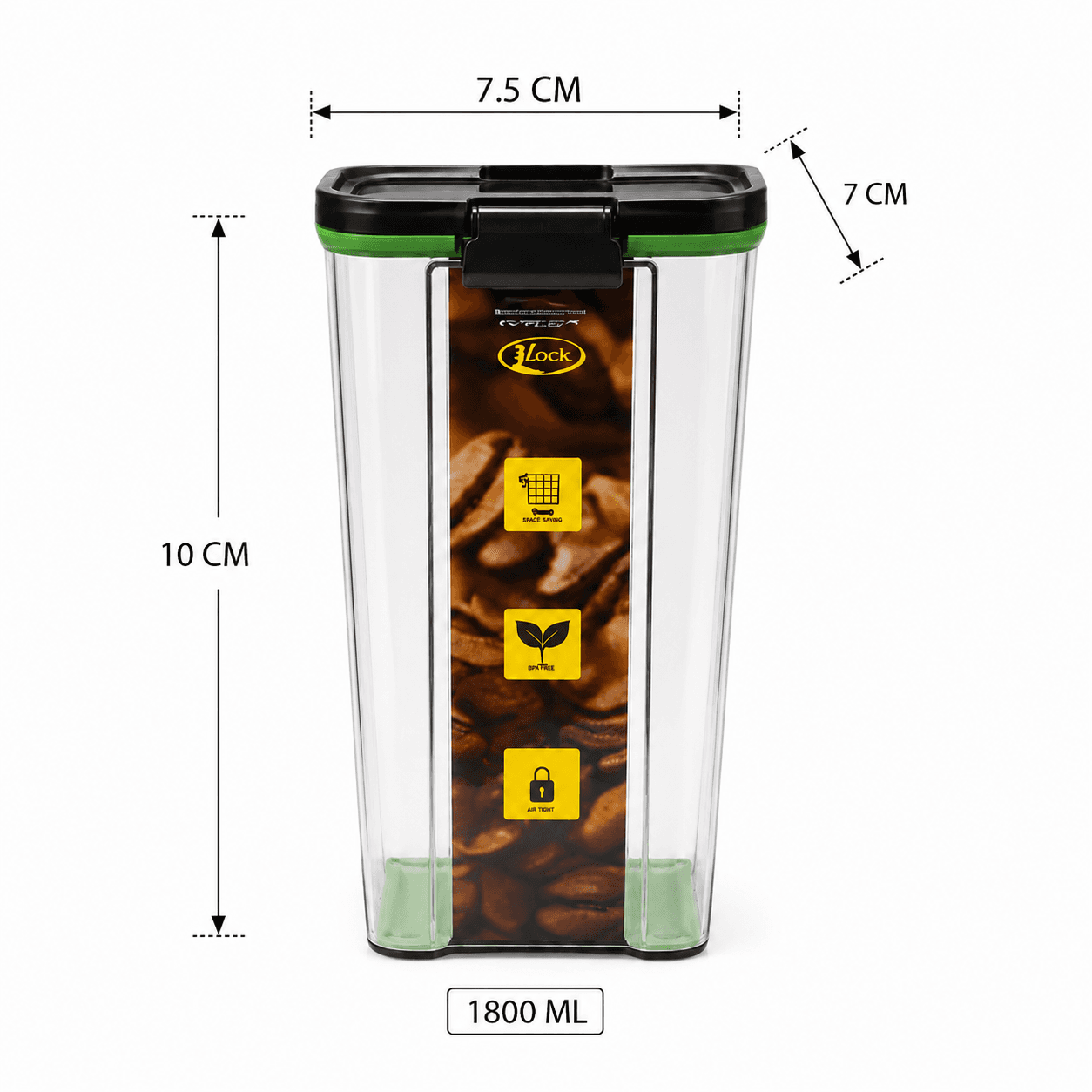 Airtight Jar (7.5×7×10) 8