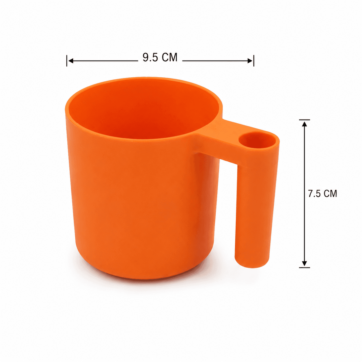 Plastic Cups Set in Assorted Colors Set of 4 Pieces

 6