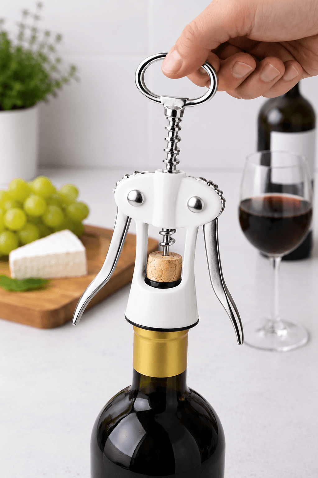 Metal Bottle Opener with Handle 2