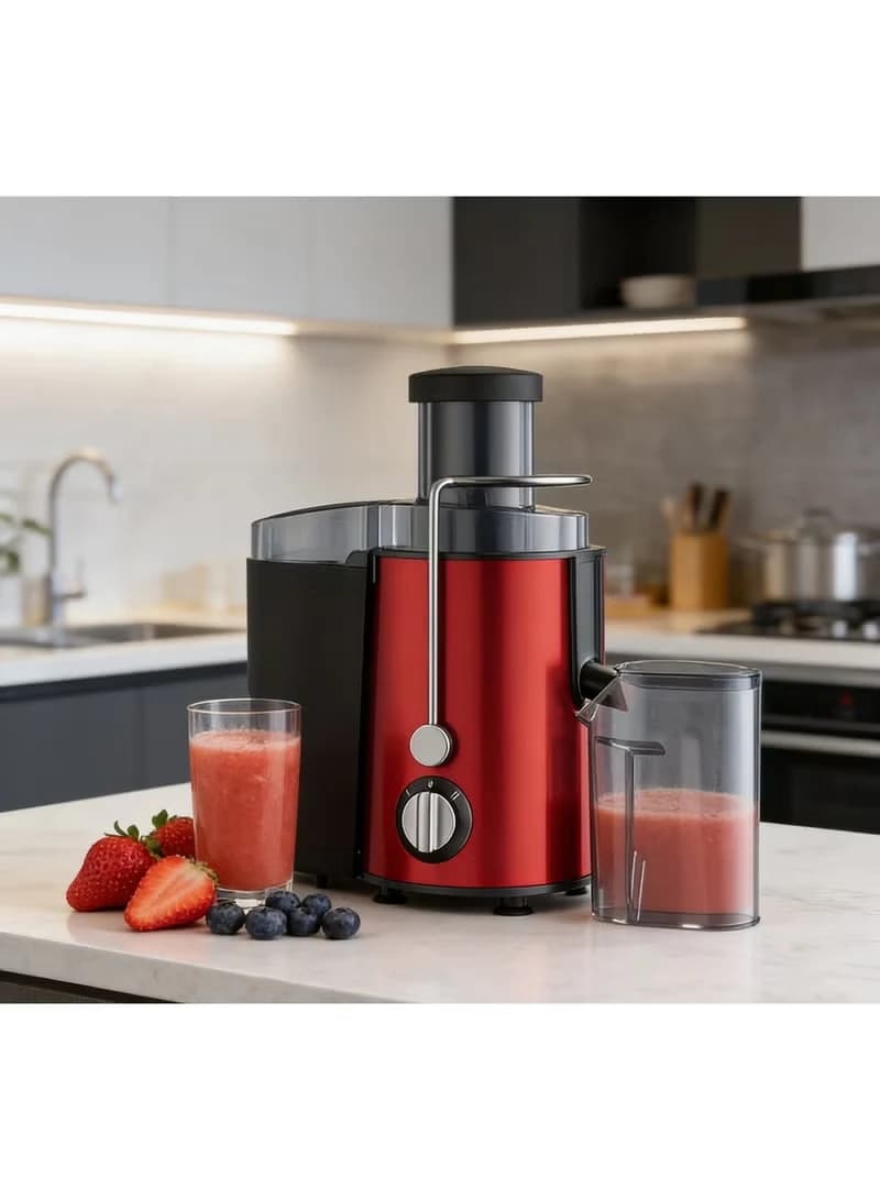 Juicer, High-Power Motor, Stainless Steel Design