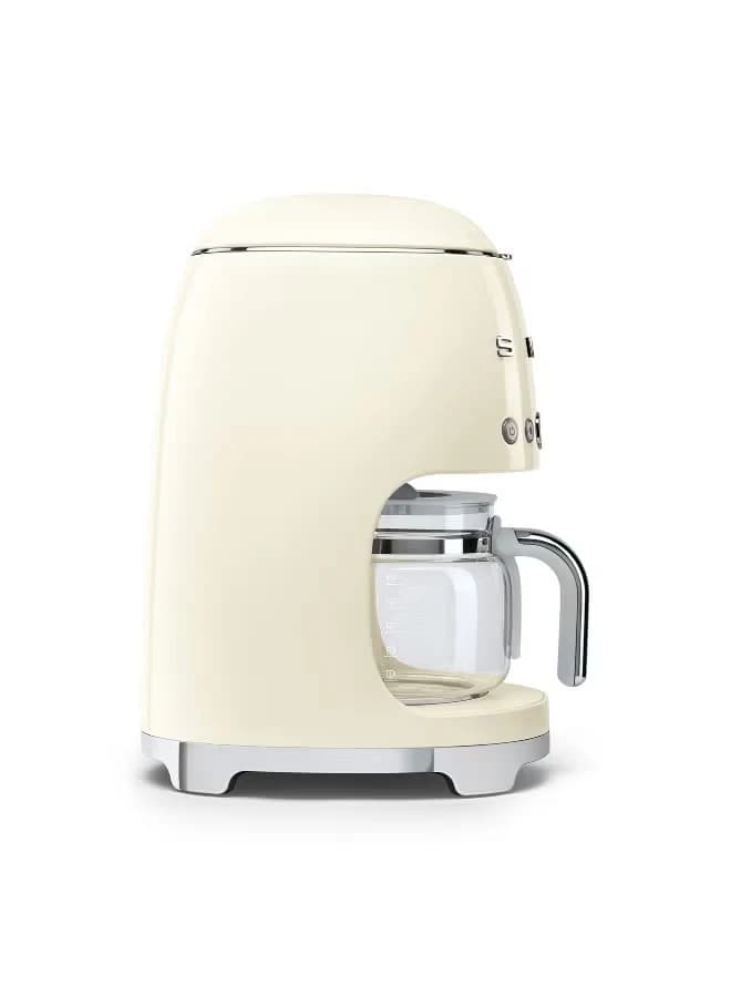 SMEG 1950s-Style Coffee Machine, Cream 3