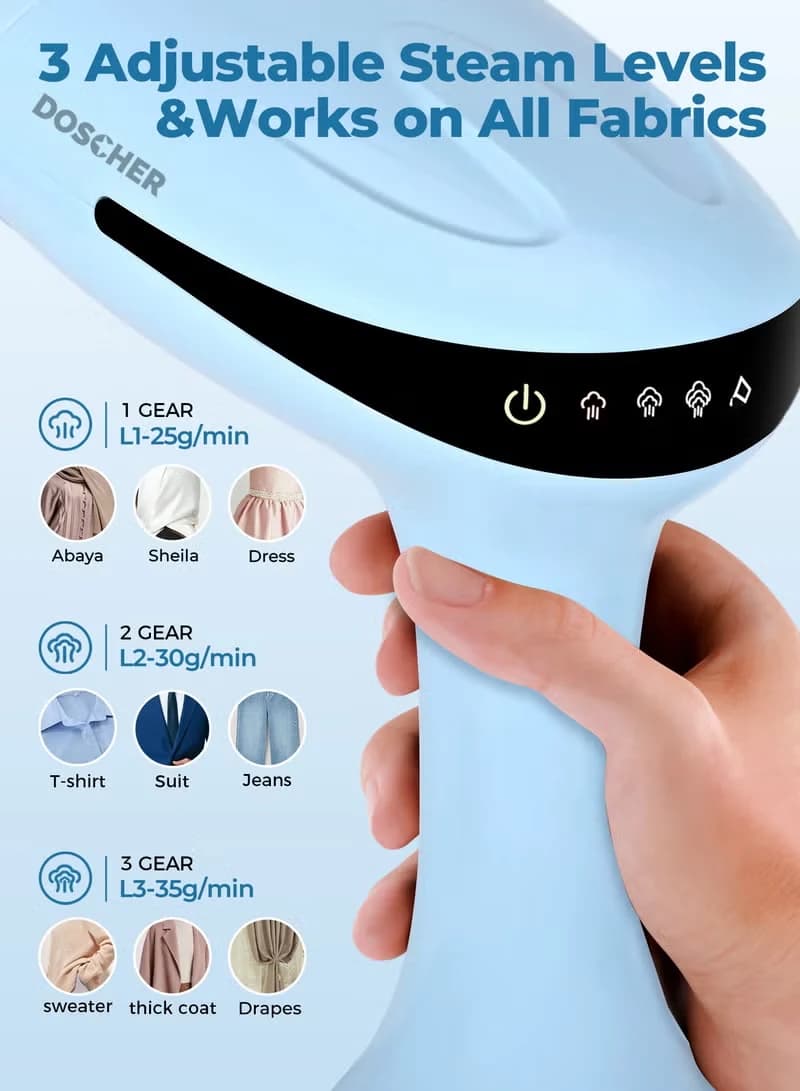 High-Power Portable Clothes Steamer – Handheld Garment Steamer 2