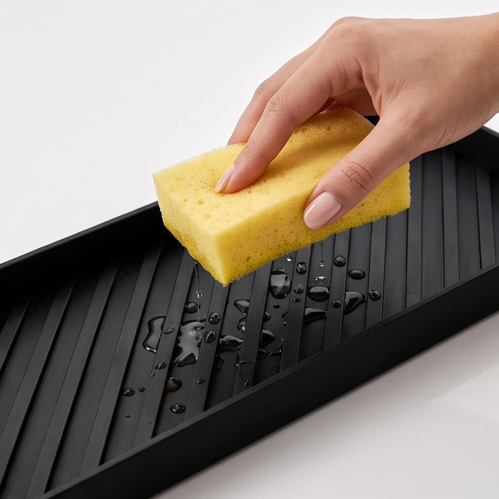 Multi-Purpose Silicone Kitchen Mat (Heat-Resistant) - Black 3